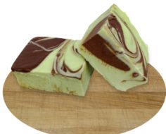 Chocolate Mint Cut Fudge