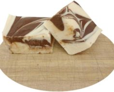 Vanilla Chocolate Swirl Cut Fudge (2)