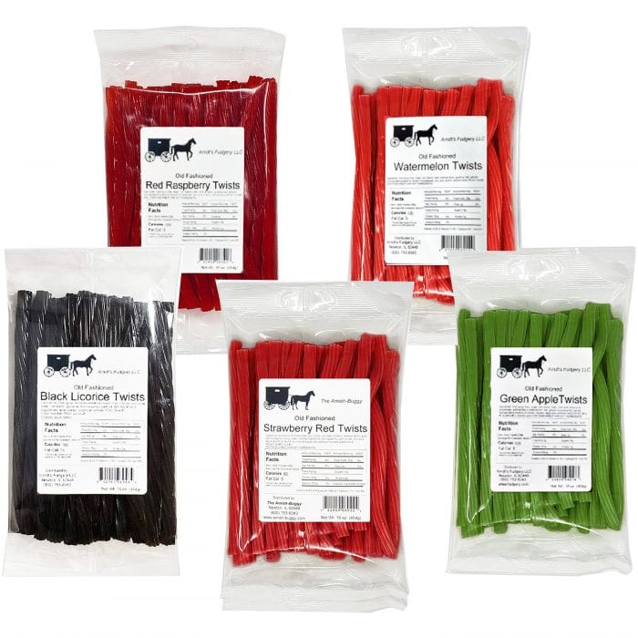 Licorice Twists 16 oz. Bag Arndt's Fudgery LLC