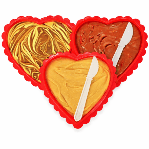 12 oz. Fudge Filled Heart Shaped Container